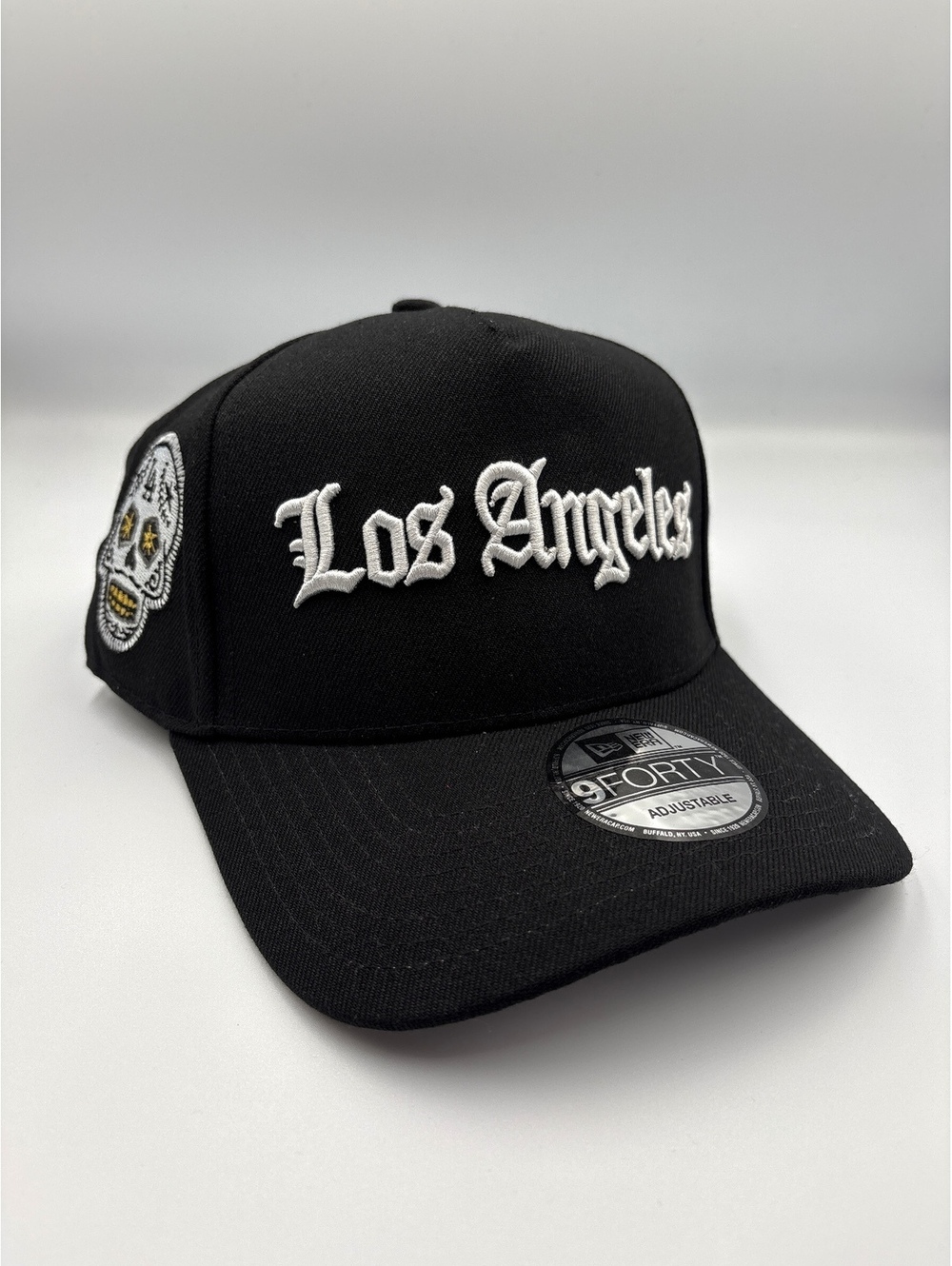 New Era 9FORTY Adjustable Los Angeles Black Baseball Cap